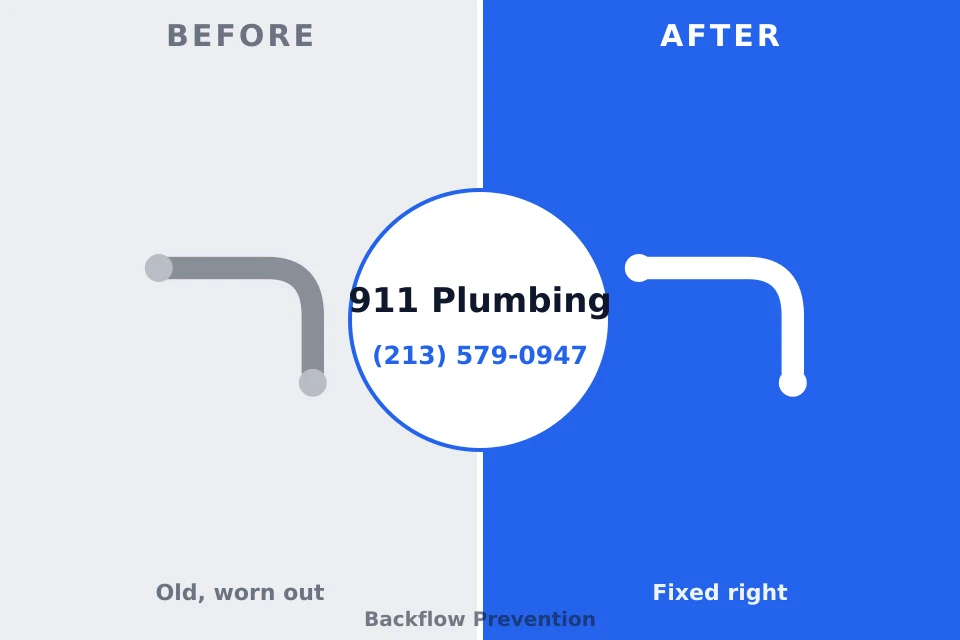 Before and after: plumbing company Batesville, AR